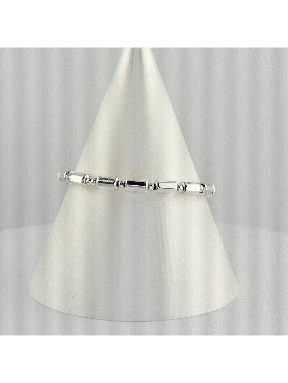Bomb Party Single Stack Bracelet - on Silver Plating #107